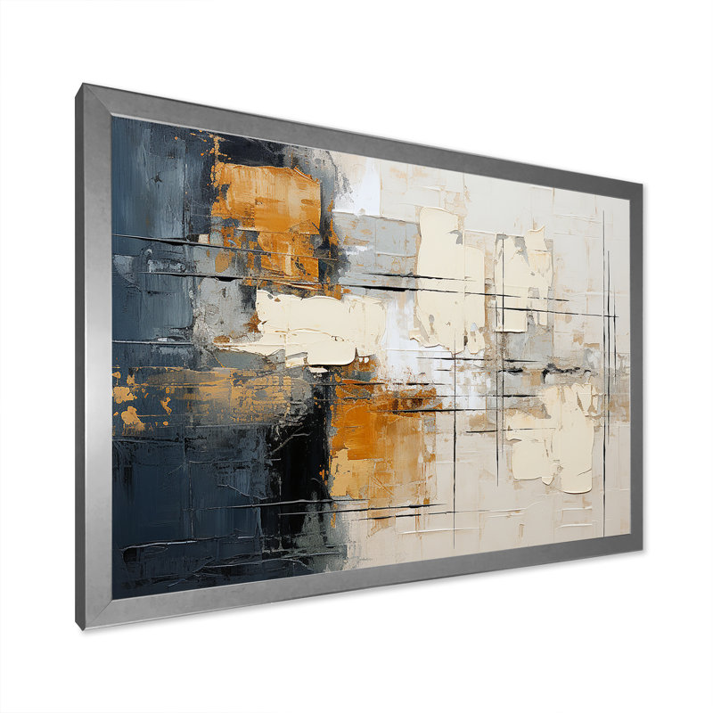 Simple Winter Landscape IV, Black Picture Framed, H 12 po x l 20 po