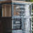 Blue Iron+Tempered Glass Display Cases