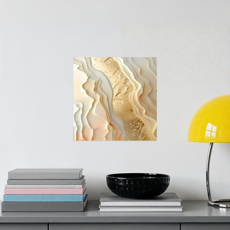 Akur No Frame Print on Canvas, 15.24 cm H  x 15.24 cm W