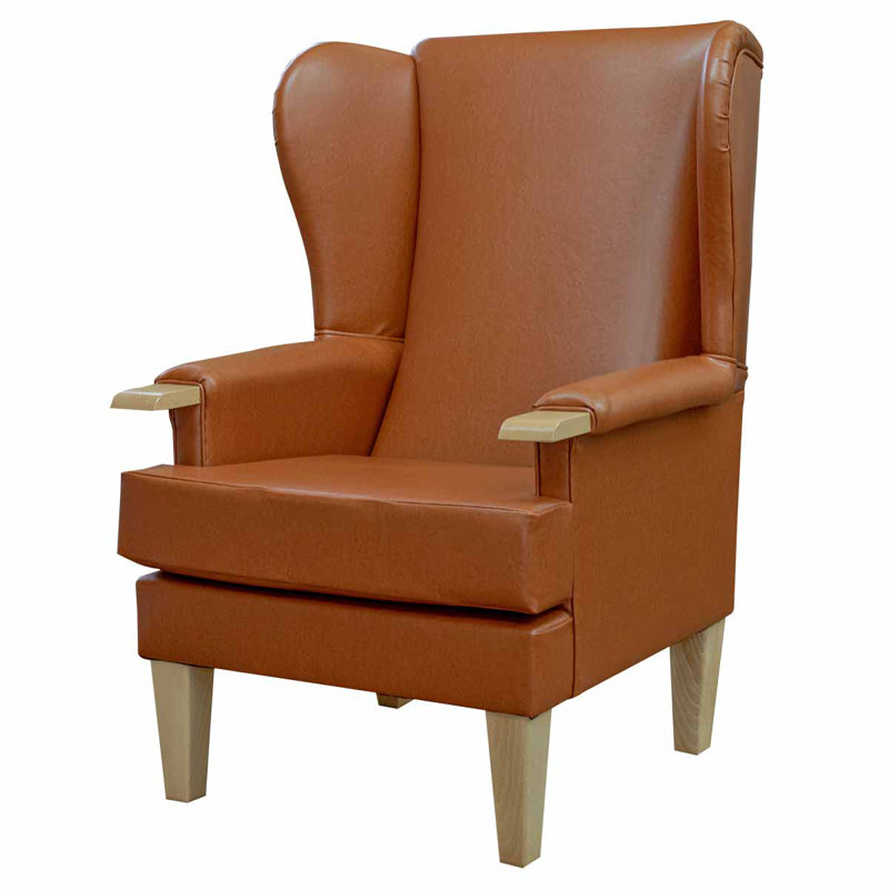 Kensington Upholstered Wingback Chair