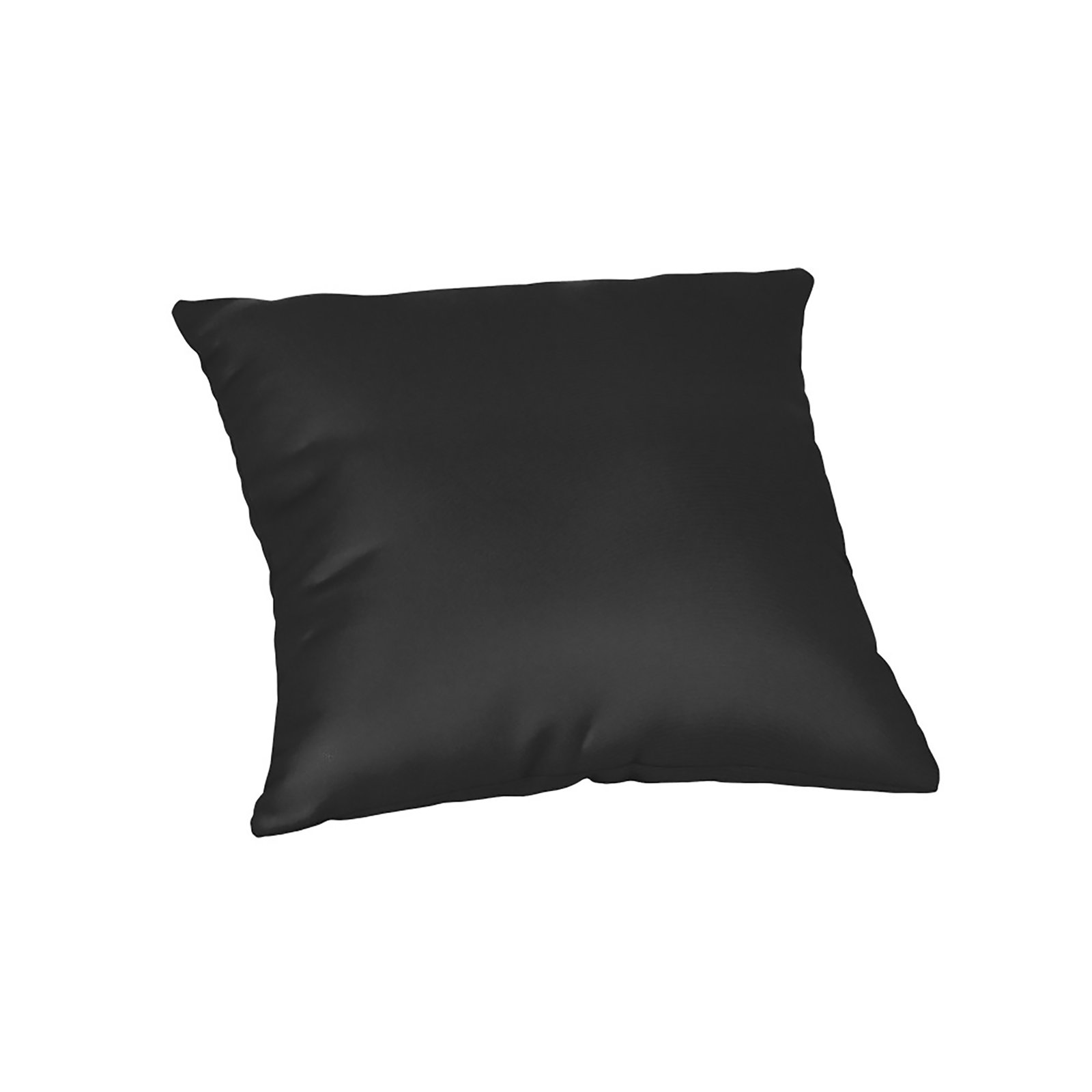  Outdoor Square Pillow Cover & Insert, Canvas Black Sunbrella®, 20"H x 20"W