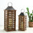 Wooden Tabletop Lantern-662060431