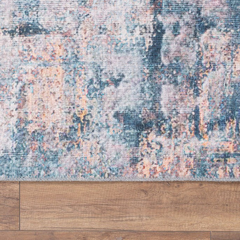 Tapis 100% polyester de qualité supérieure, 6,9 x 10,2 pi | 1850 g / m², hauteur de poils de 0,2 po | Polyester recyclé dessous | Lavable à la machine à 30 ° C | Conception douce, durable et écologique pour les espaces de vie modernes