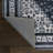 Dalyan Geometric Medallions Machine-Washable Navy/Light Gray Rug-2046507779