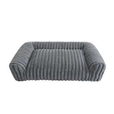 Arlee Home & Pet Saddle Sofa Memory Foam Pet Bed