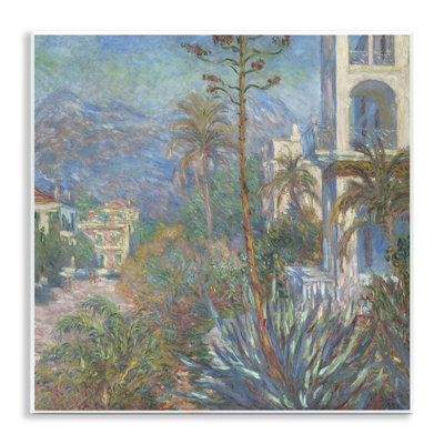 Art mural classique "Classic Villa at Bordviera" par one1000paintings