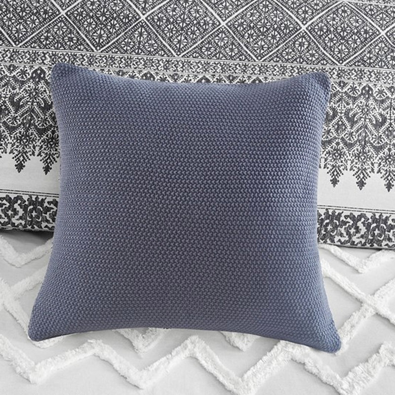 Housse de couette pour très grand / très grand lit, coton avec capitonnage en chenille, conception, style, fermeture à boutons, 4 coins à nouer intérieurs, coton touffeté 3 pièces lavable à la machine, blanc, attrayant, fin, intérieur lavable et 2 taies décoratives