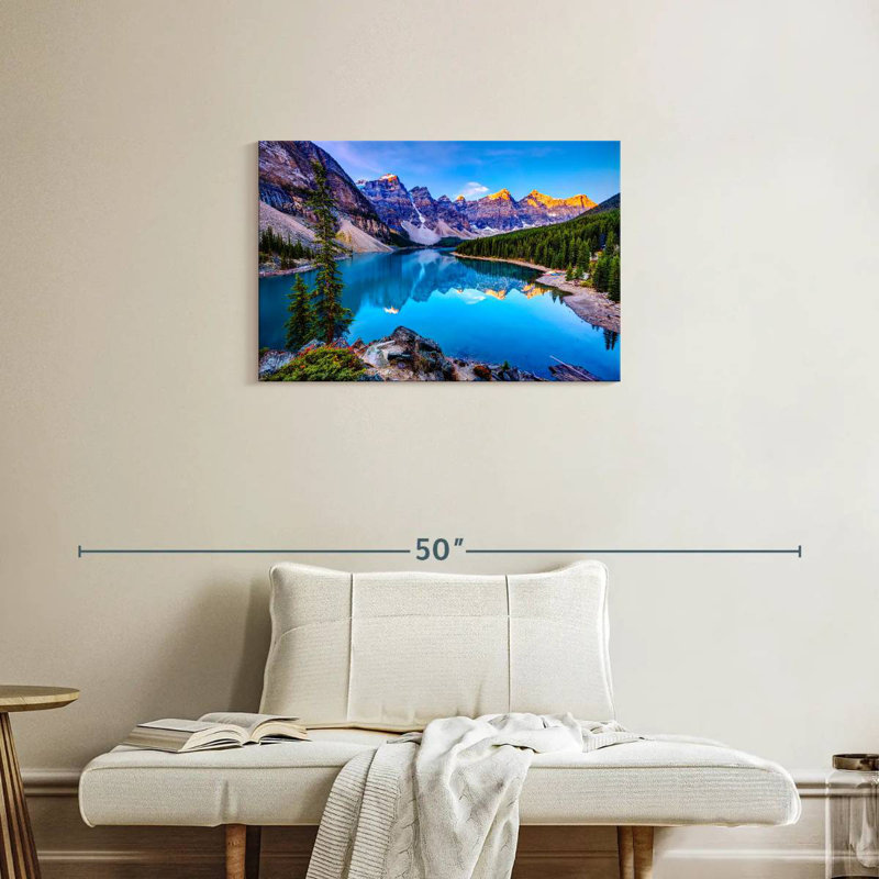 Alvord Amazing Moraine Lake, H 20 po x l 30 po
