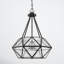 Sky 4 Light Metal Dimmable Geometric Chandelier