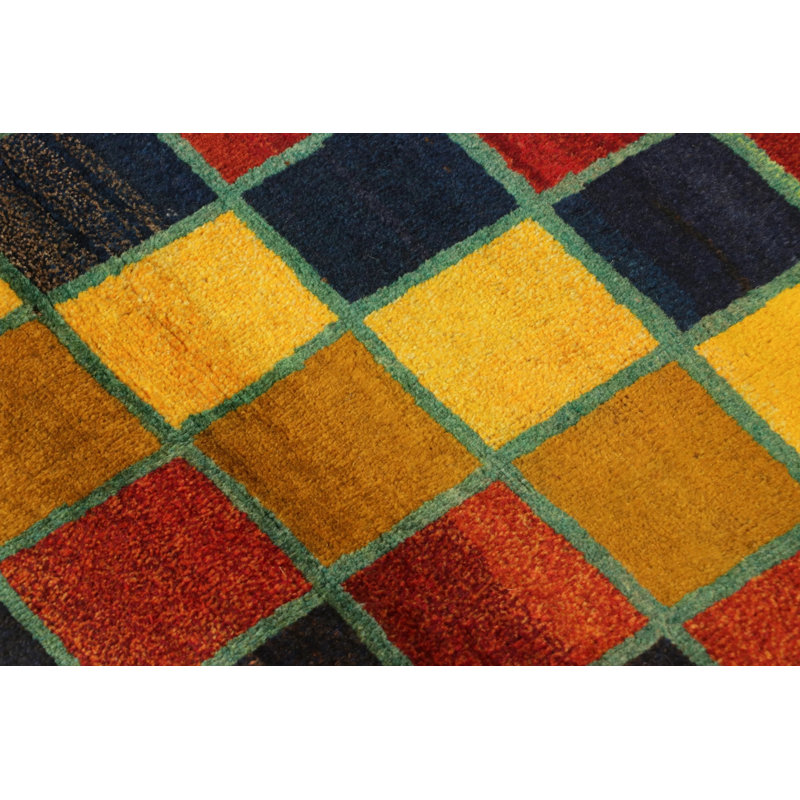 One-of-a-Kind Hand Knotted Area Rug, Rectangle 2'8" x 4'6"