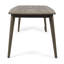 Table de salle à manger d'extérieur en acacia de l 71 po x P 35,5 po Sulligent-1089638708