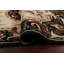 Tapis oriental en laine touffeté à la main beige / noir Léa