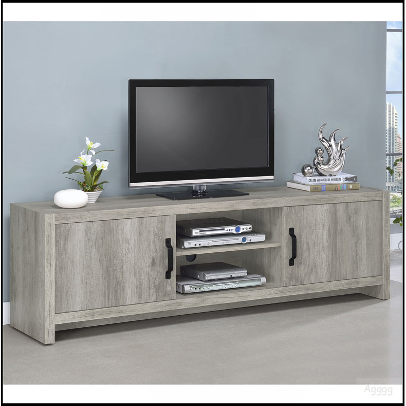 Conifer Grey Driftwood 71-inch TV Stand