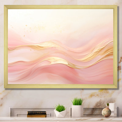 Darlington - Abstract Shapes Framed Canvas Print