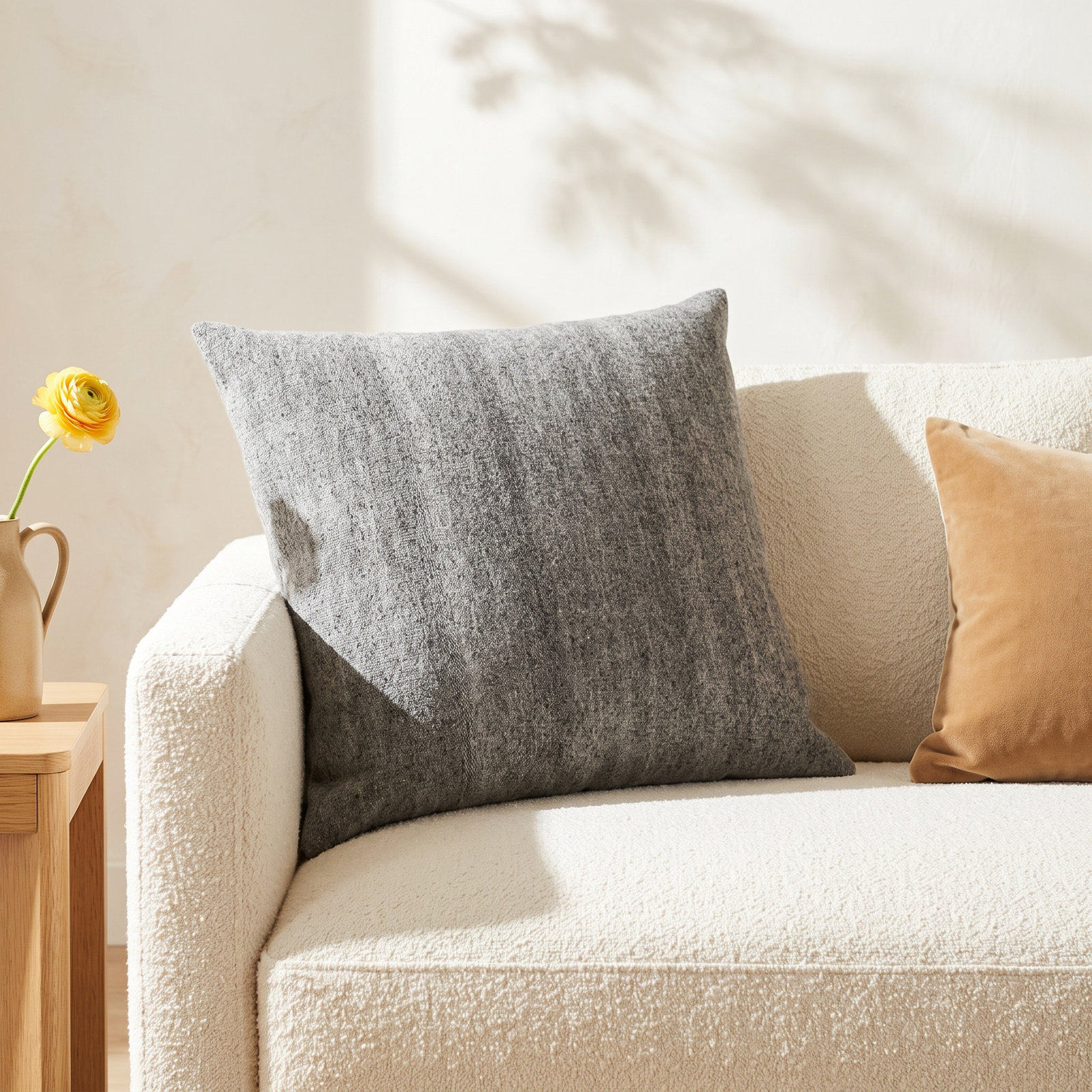 Truman Pillow Cover, Dark Gray