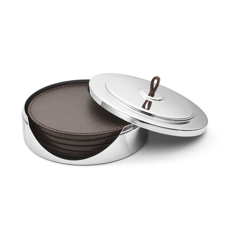 Manhattan Coaster Set with Holder