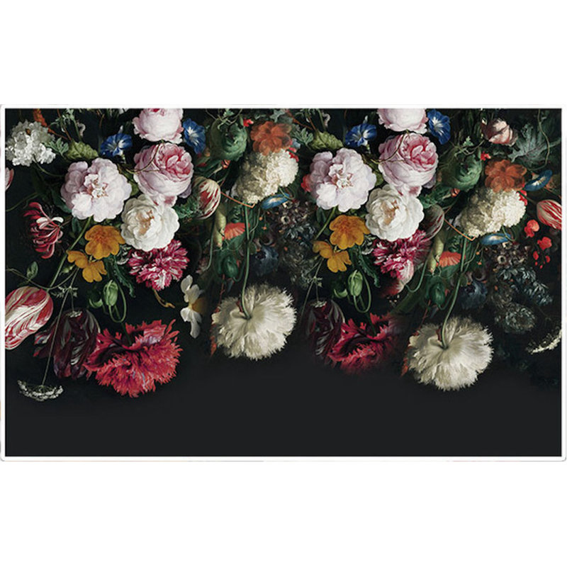 Papier peint amovible floral Dutch Dutch, L 48,96 po x l 75 po
