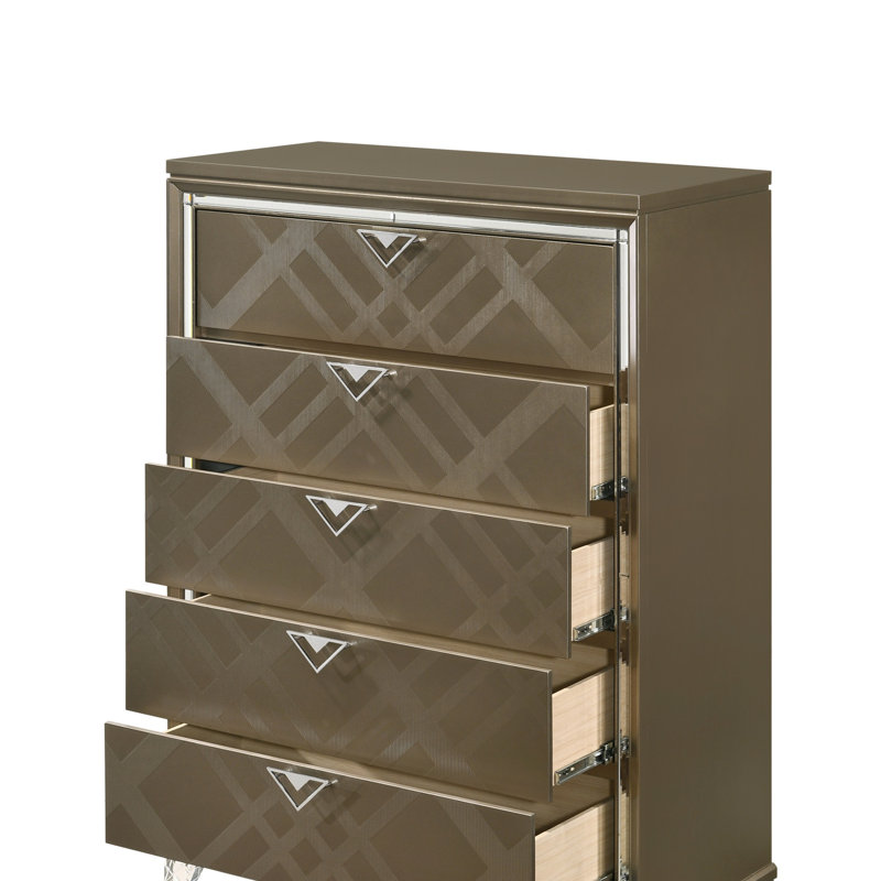 Commode 5 tiroirs Skylar