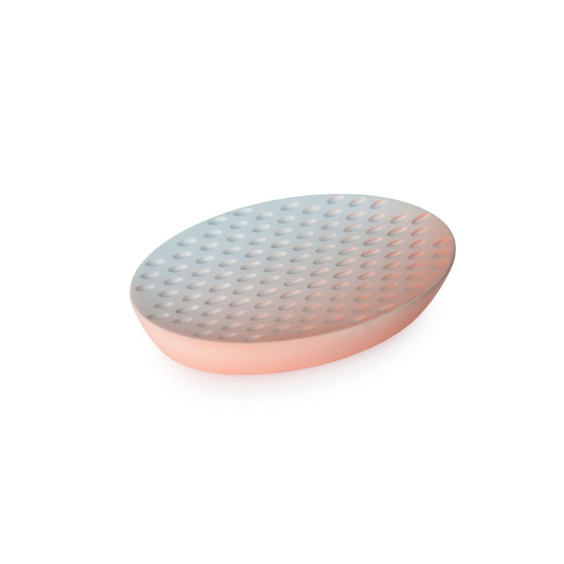 Bathroom Accessory Set, Pink Gradient