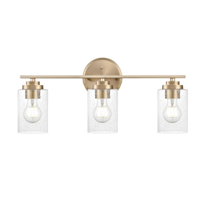 Favreau 22" Wide 3-Light Vanity - Modern Gold