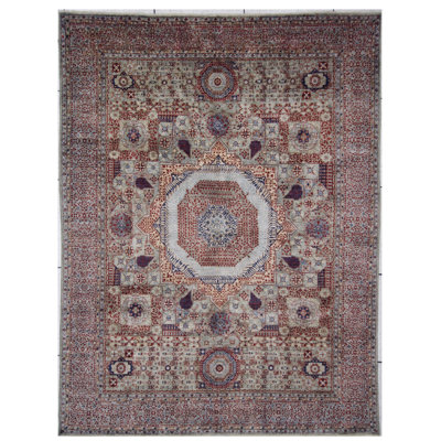 One-of-a-Kind 8'10" X 11'9" Hand Knotted Area Rug