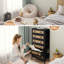 Commode 6 tiroirs, noir-1767798097