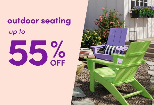 outdoor seating clearance