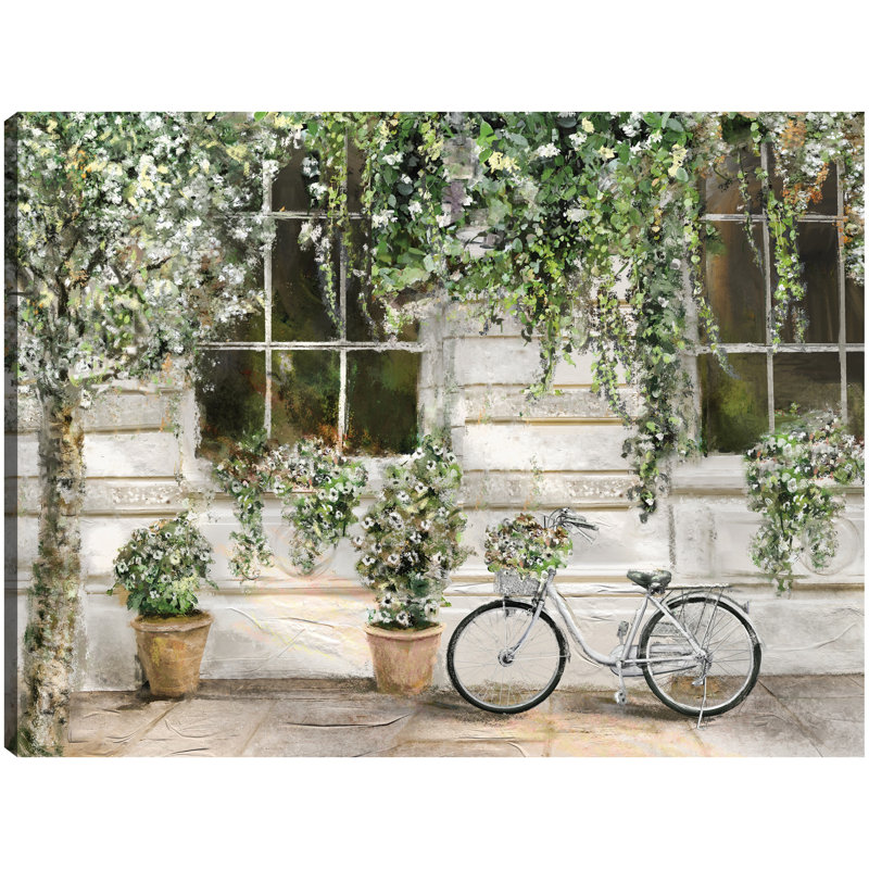 Dans La Ville by Studio Arts Canvas Art Print, 11" H x 14" W