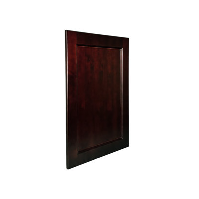 Base de porte décorative en bois franc H 30 po