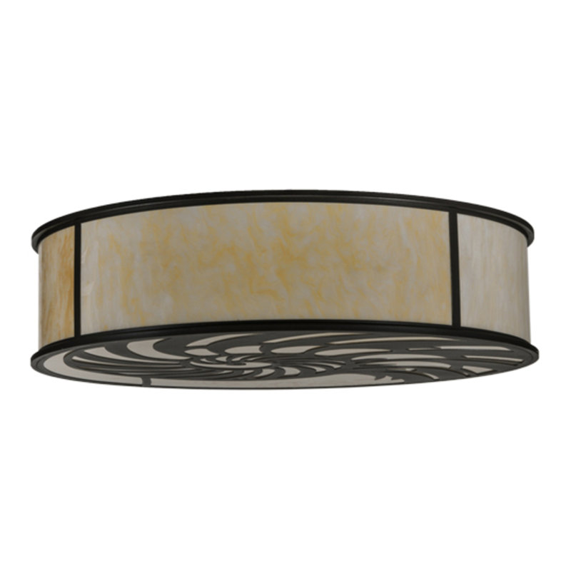 Nautilus 10 - Light Flush Mount, Beige