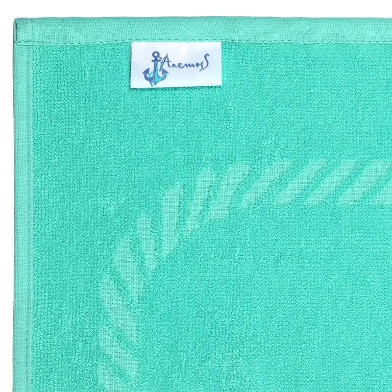 Serviette de plage Sail, Sarcelle