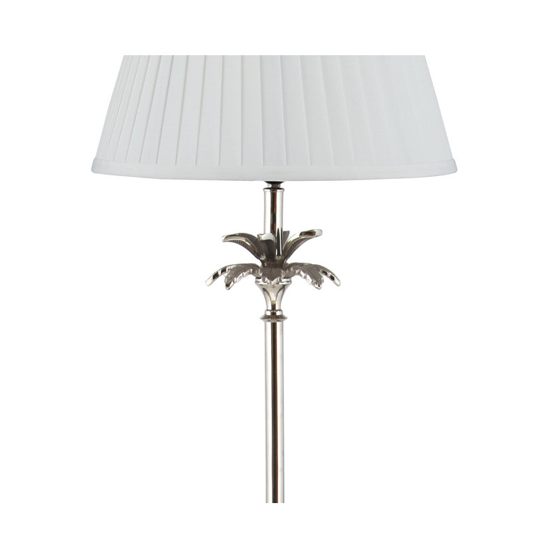 Dayana 130cm Nickel Traditional Floor Lamp