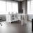 White 2-Shelf Desk with Space-Saving Design