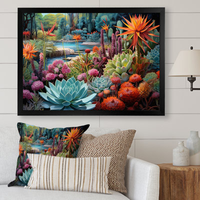 " Succulents Succulent Oasis III "