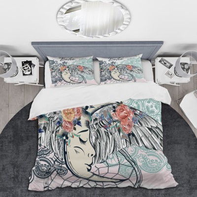 Polyester Standard Abstract Duvet Cover