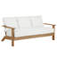 Ashland 73.12" Wide Outdoor Teak Patio Sofa with Cushions-1959347817-1959347829-1951269841