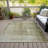 Washable Abstract Indoor / Outdoor Rug-684680405
