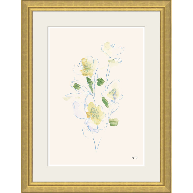 Camellia Cluster II Print by Yuki Osada
