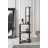 Stylish Floor Lamp, Walnut Color, 55.1 inches Tall | Craft Paper & MDF Body, PVC Cap (6.7 inches Diameter, 13.8 inches Height) | E27 Socket (Max 40W) | Elegant Lighting for Living Room & Bedroom Décor, IP20 Rated
