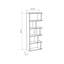 161cm H Standard Bookcase-31917305