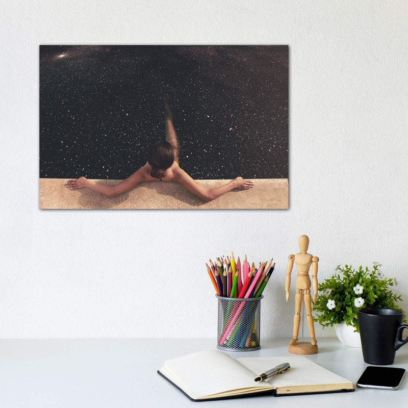 Holynight 1 Piece Wrapped Canvas Wall Art, 20.32cm H x 30.48cm W x 1.91cm D