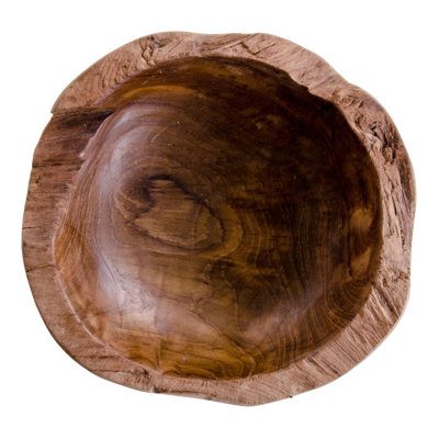 Jaylan Handmade Wood Decorative Bowl
