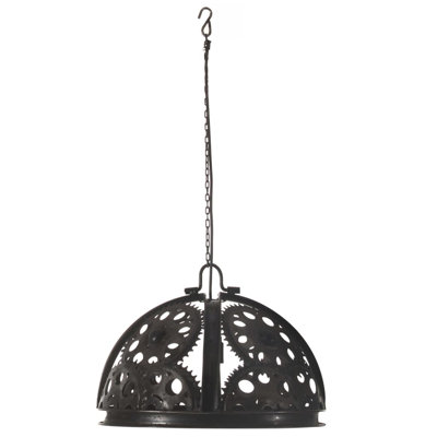 Josefina 1 - Light Black Dome Pendant