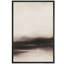 «Black and White Abstract Reflective Landscape Art», reproduction d'art sur toile encadrée-120783777-120783781