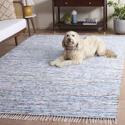 Alfiya Rectangle Cotton Hand Woven Area Rug