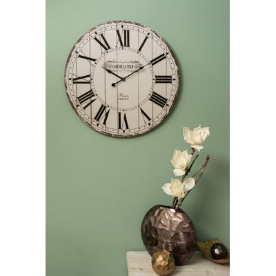 Lily Manor 34cm Wall Clock