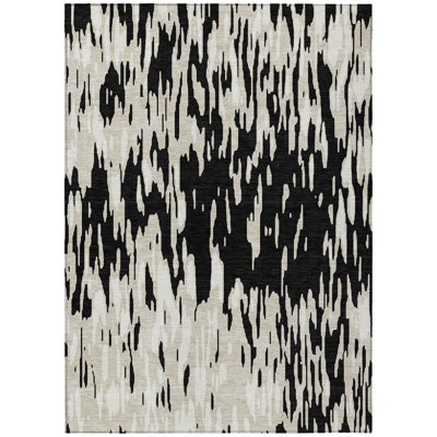 Aleighna Area Rug with Non-Slip Backing