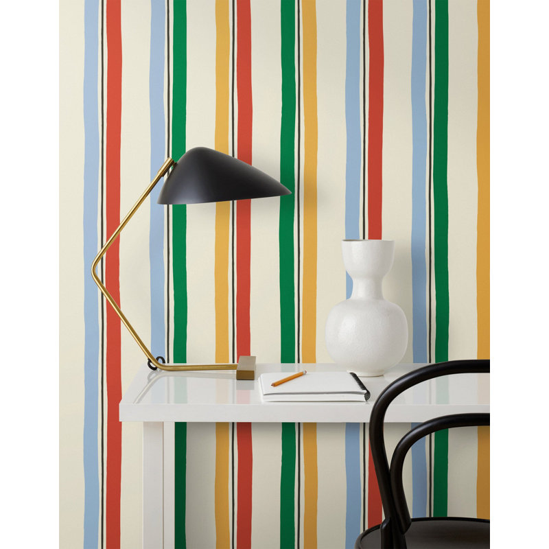 Picnic Wallpaper | Traditional / Roll - 27" x 30', Parchment