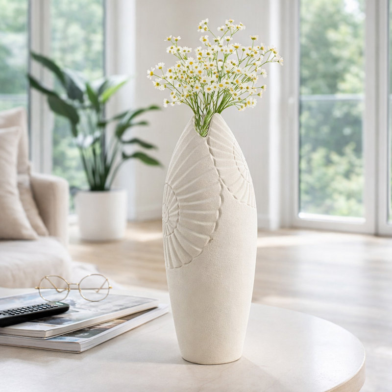 Petit vase 16 "Perry, H 21 po x l 8 po x P 8 po