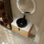 Meuble-lavabo mural 30 po avec lavabo en céramique et portes à fermeture en douceur-1710747369
